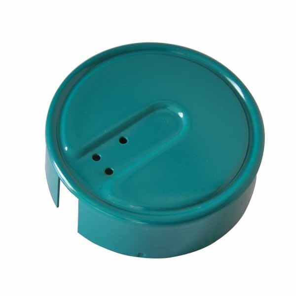 Teal Circular End Cap